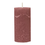 Broste Rustic kerti 5xH10 Burgundy
