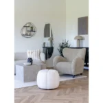 House Nordic Paisley skammel off-white - Image 5