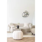 House Nordic Paisley skammel off-white - Image 3