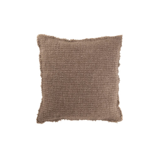 Jolipa Frayed edges púði taupe