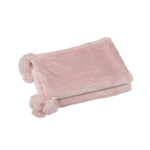 Jolipa Pompom teppi bleikt - Image 3