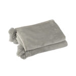 Jolipa Pompom teppi grátt - Image 3
