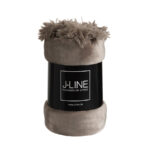 Jolipa Pompom teppi taupe - Image 2
