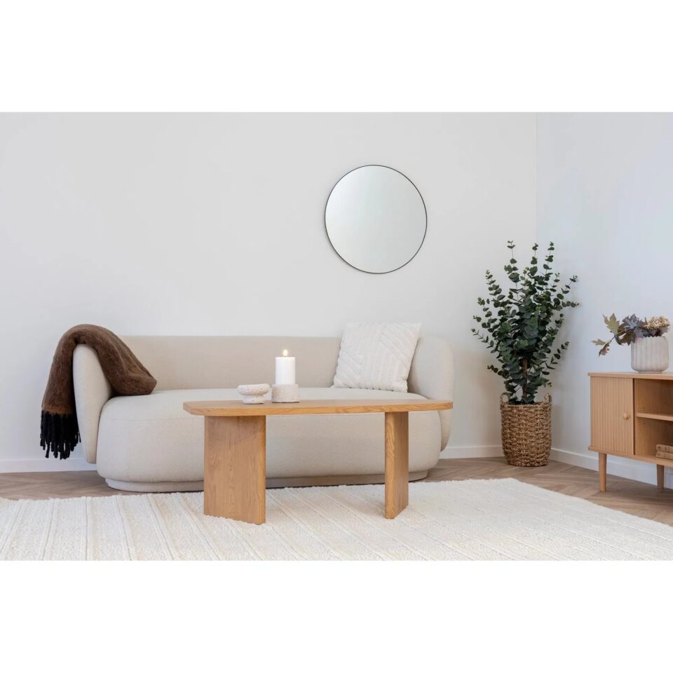 House Nordic Jersey spegill svartur Ø60cm - Image 2