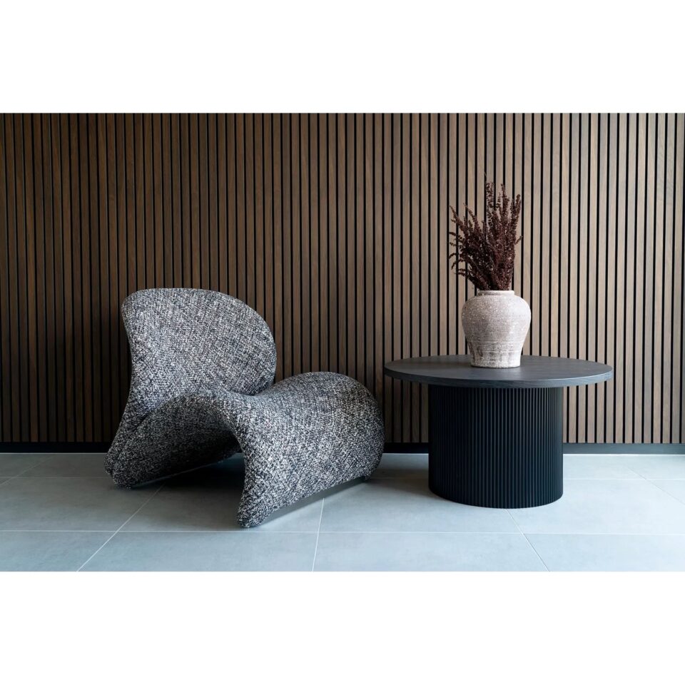 House Nordic Boavista sófaborð dökkbrúnt Ø80cm - Image 5
