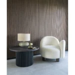 House Nordic Boavista sófaborð dökkbrúnt Ø80cm - Image 2