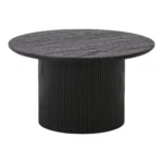 House Nordic Boavista sófaborð dökkbrúnt Ø80cm