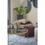 House Nordic Jersey spegill brass Ø80cm - Image 3