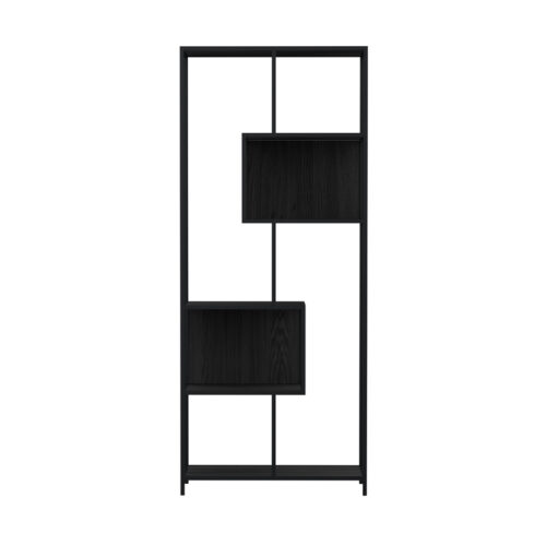 Seaford hilla m/panel 77x185cm svört