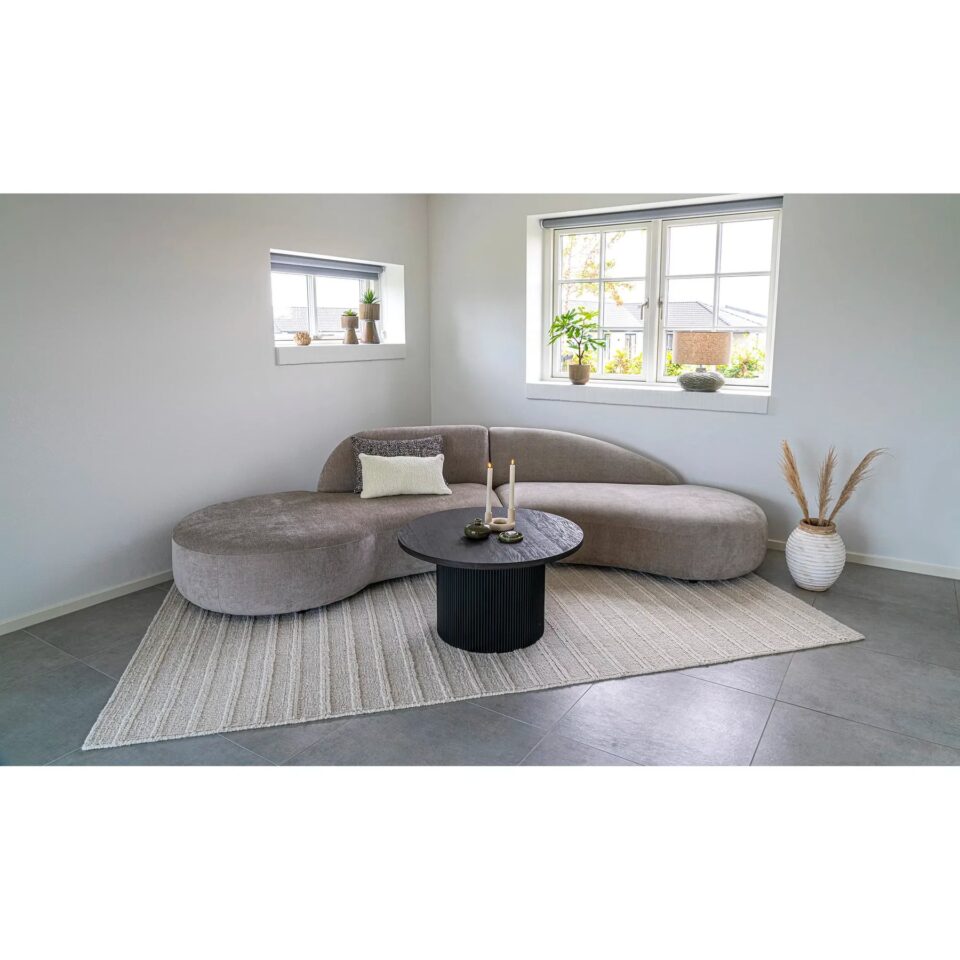 House Nordic Boavista sófaborð dökkbrúnt Ø80cm - Image 4