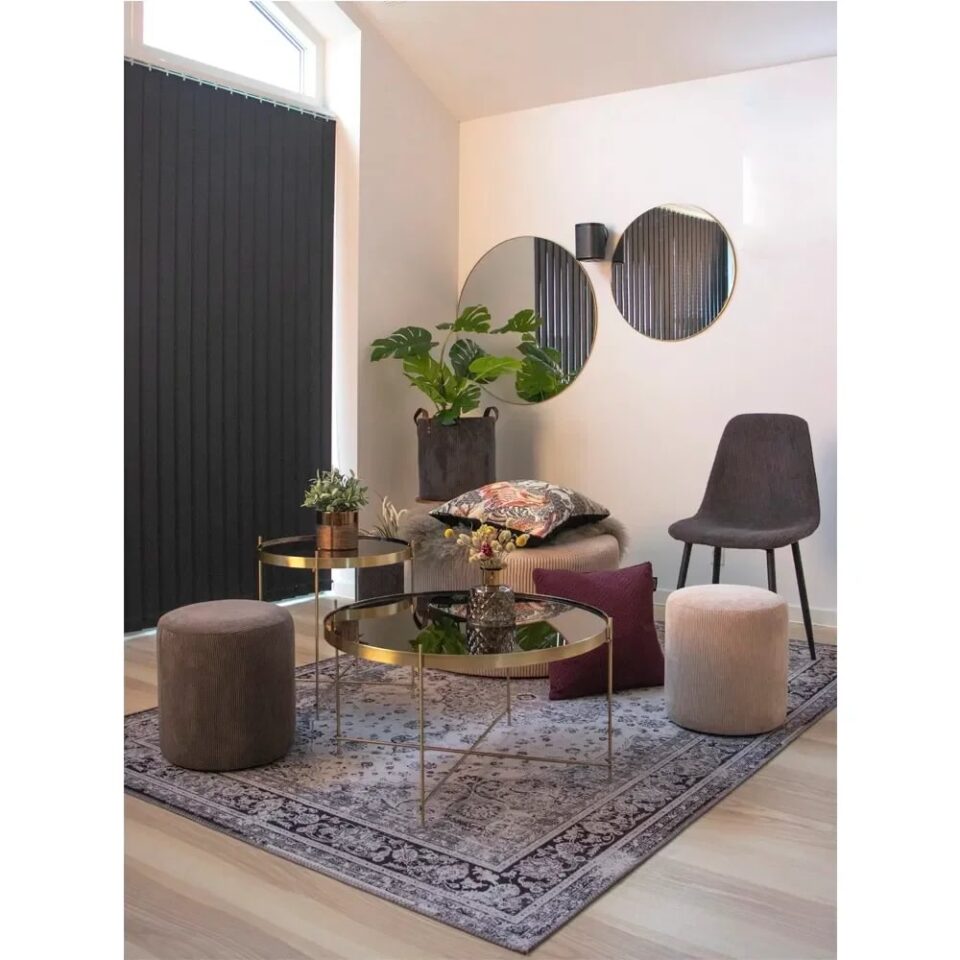 House Nordic Jersey spegill brass Ø80cm - Image 4