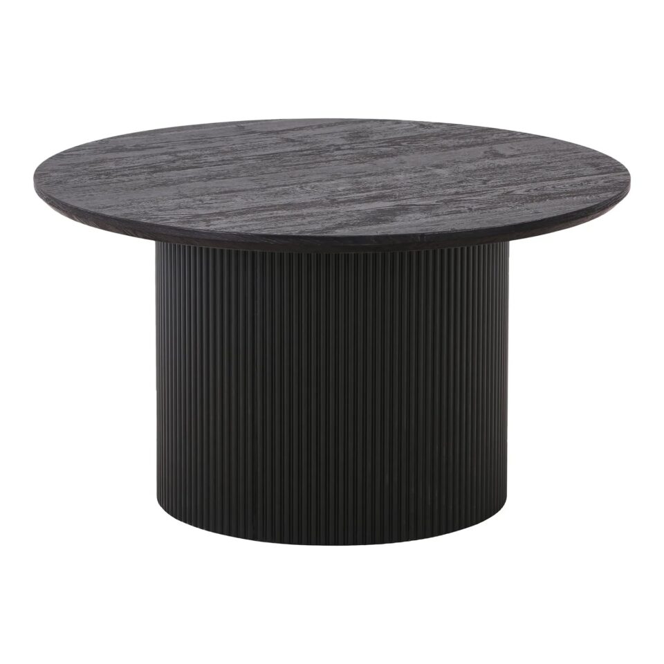 House Nordic Boavista sófaborð dökkbrúnt Ø80cm