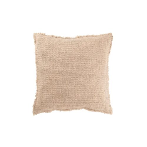 Jolipa Frayed edges púði beige
