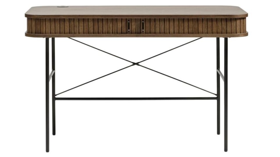 Nola skrifborð 60x120cm reykt eik