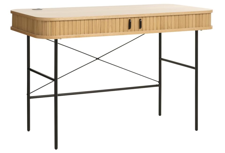 Nola skrifborð 60x120cm natural eik - Image 5