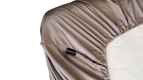 Movesgood bambus lak 90x200 dökkgrátt