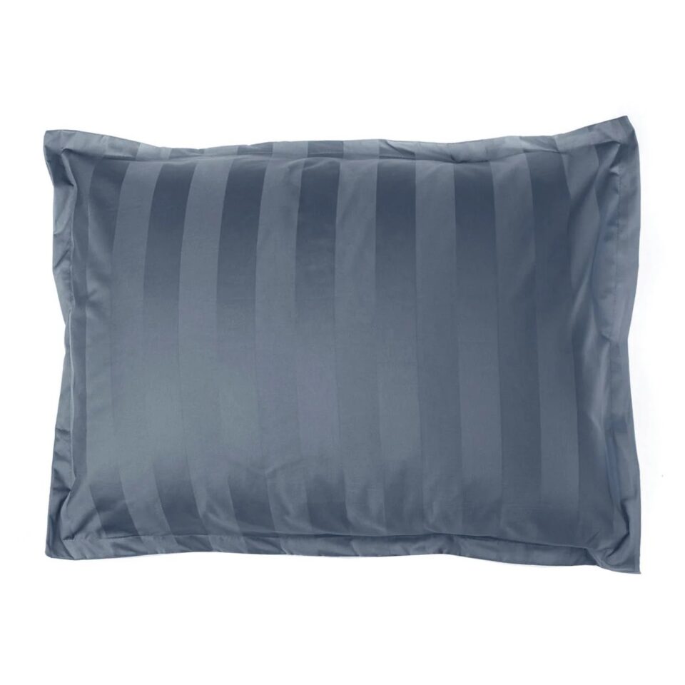 Dorma Home koddaver satín 50x70 stone blue striped
