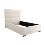 Bari rammi m/höfuðgafli beige 180x200