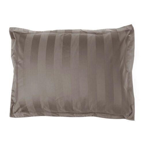 Dorma Home koddaver satín 50x70 dökkgrátt striped