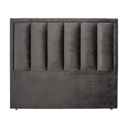 Verona höfuðgafl 200 dökkgrátt velvet