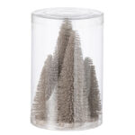 Jolipa Xmas Deco glitter jólatré champagne s/4 – mynd 2