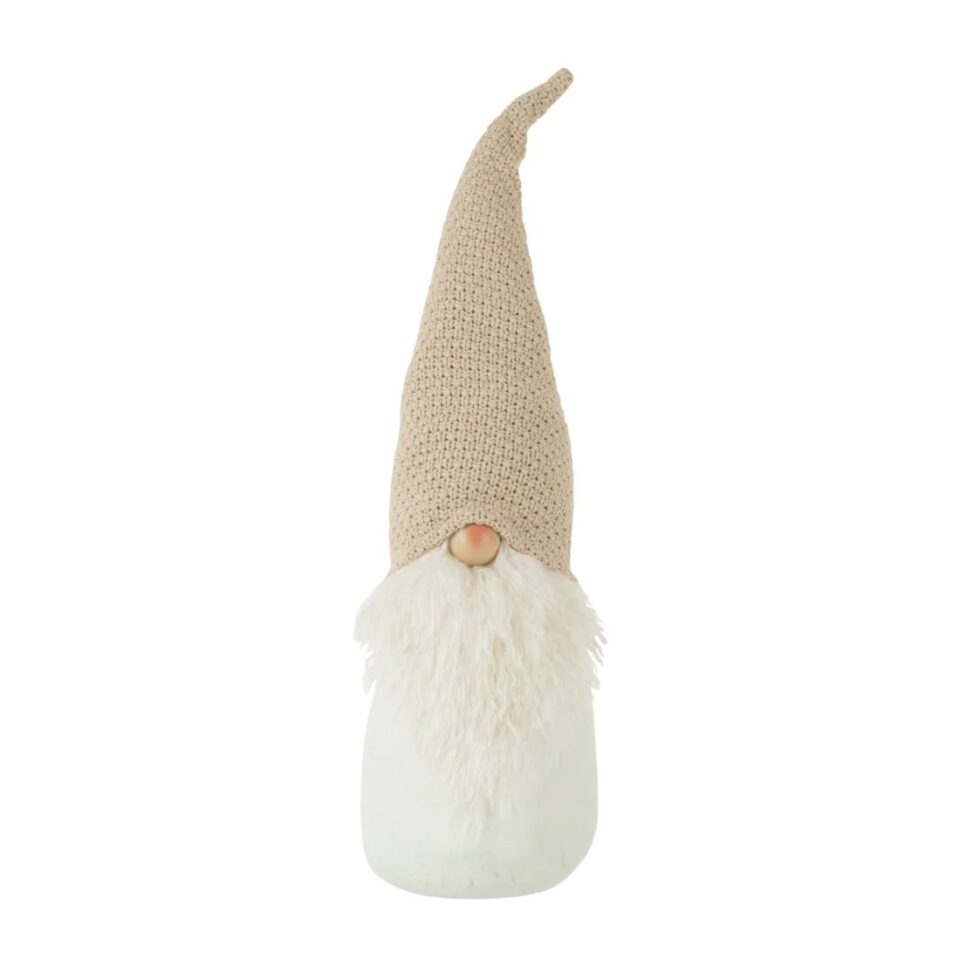Jolipa jólasveinn beige H 57cm