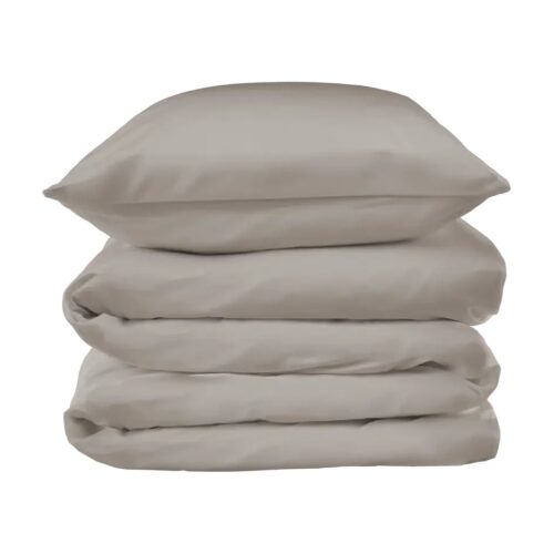 Dorma Home rúmföt satín 140x220 dökkgrá