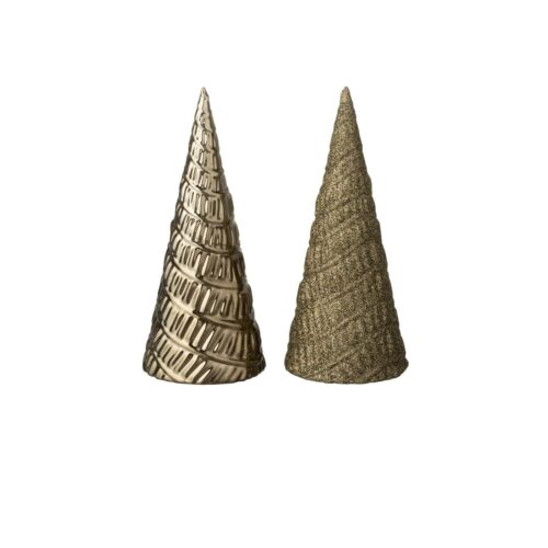 Jolipa jólatré kopar tvær gerðir 18cm