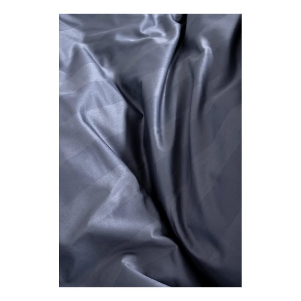 Dorma Home rúmföt satín 140x200 stone blue striped - Image 3
