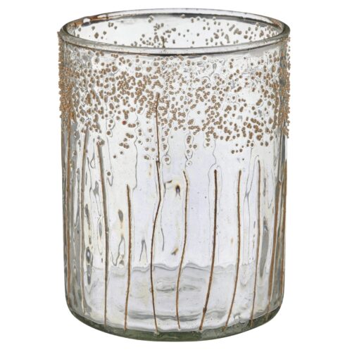 Gasper Cylinder kertastjaki glær 13cm