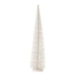 Jolipa Xmas Deco glitter jólatré hvítt H 61cm