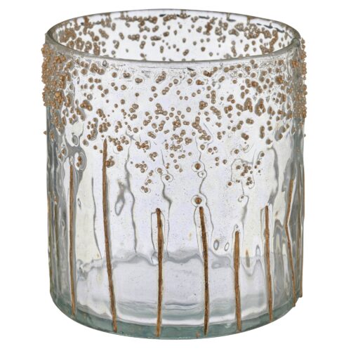 Gasper Cylinder kertastjaki glær 9cm