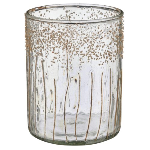 Gasper Cylinder kertastjaki glær 13cm