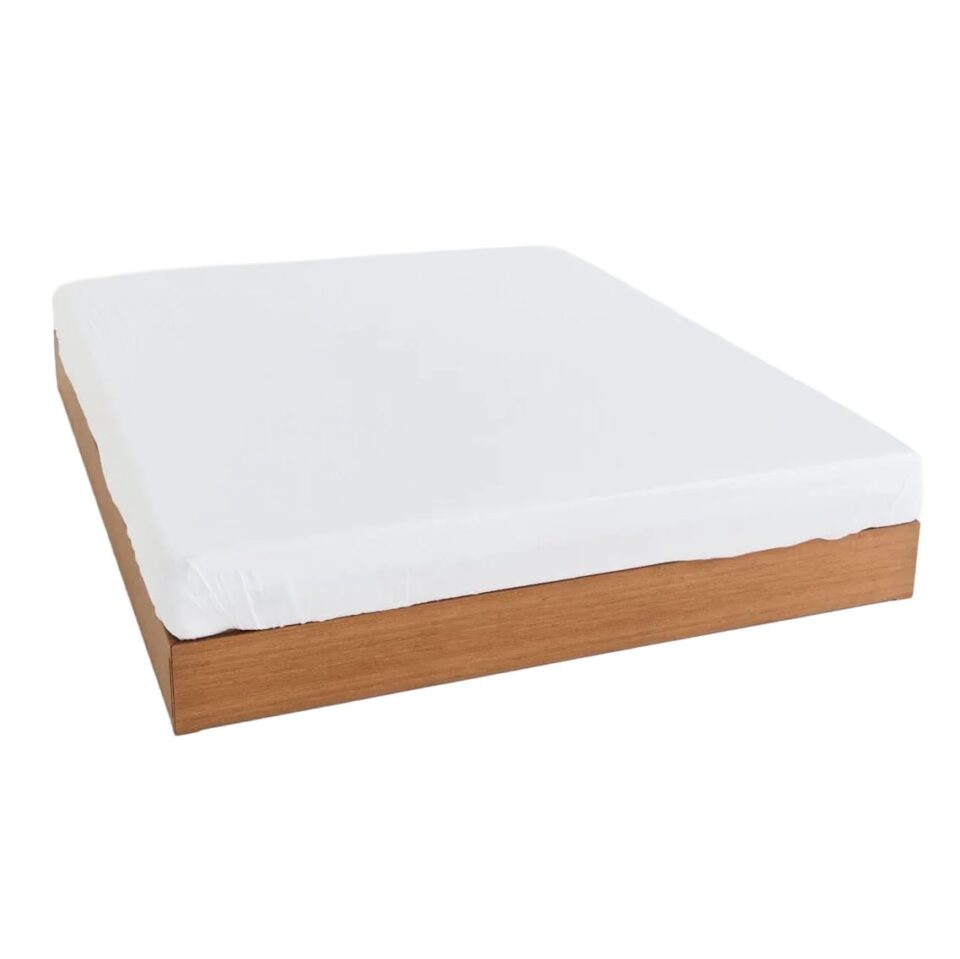 Movesgood bambus lak 160x200 hvítt