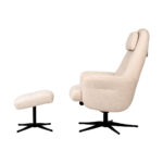 Albi hægindastóll m/skammel Breeze 120 beige - Image 4