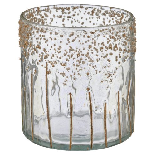 Gasper Cylinder kertastjaki glær 9cm