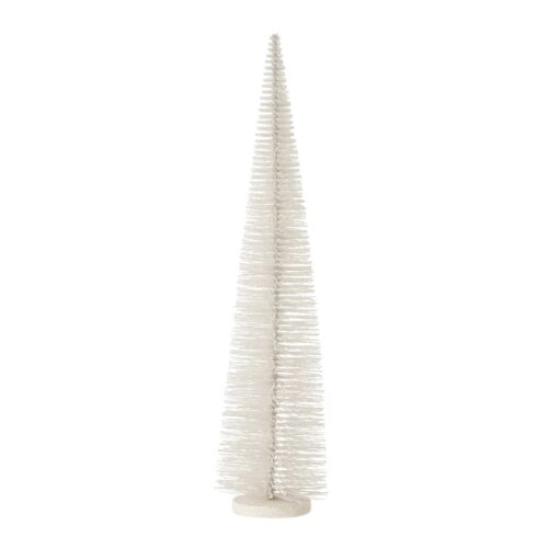 Jolipa Xmas Deco glitter jólatré hvítt H 61cm