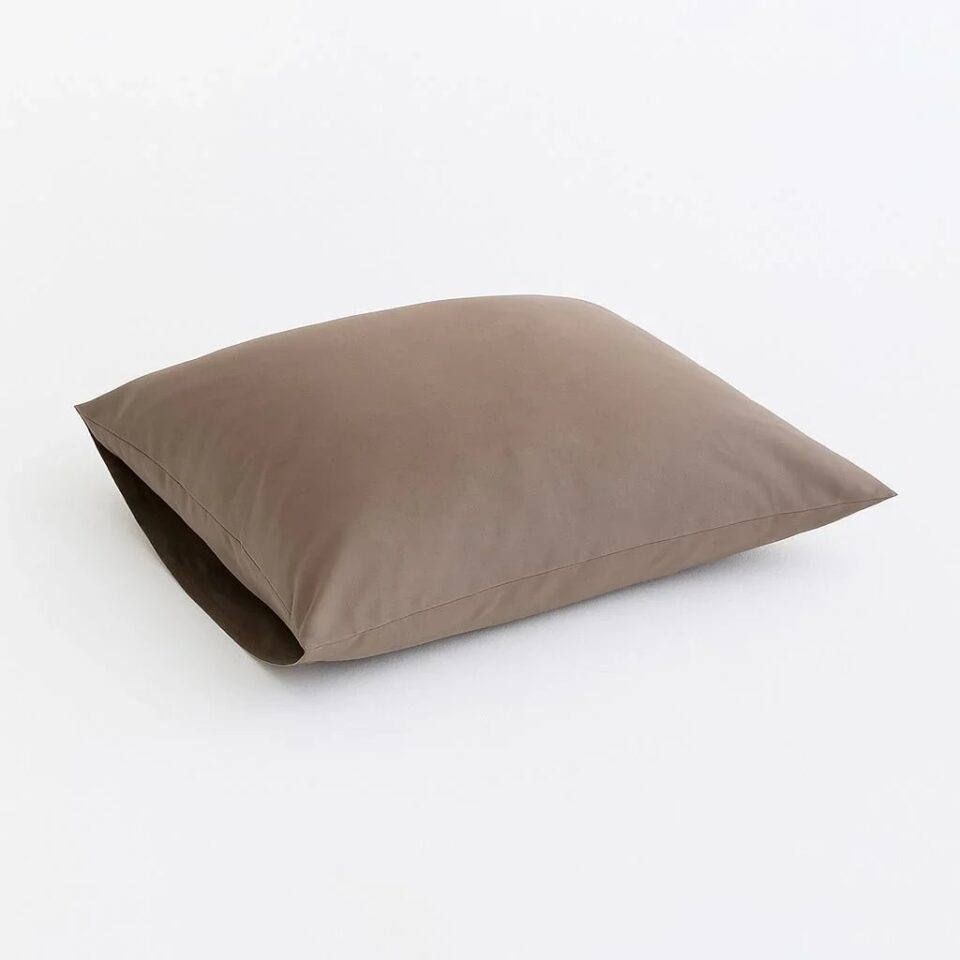 Movesgood bambus koddaver 2 stk. 50x70cm Mud - Image 2