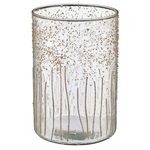 Gasper Cylinder kertastjaki glær 20cm