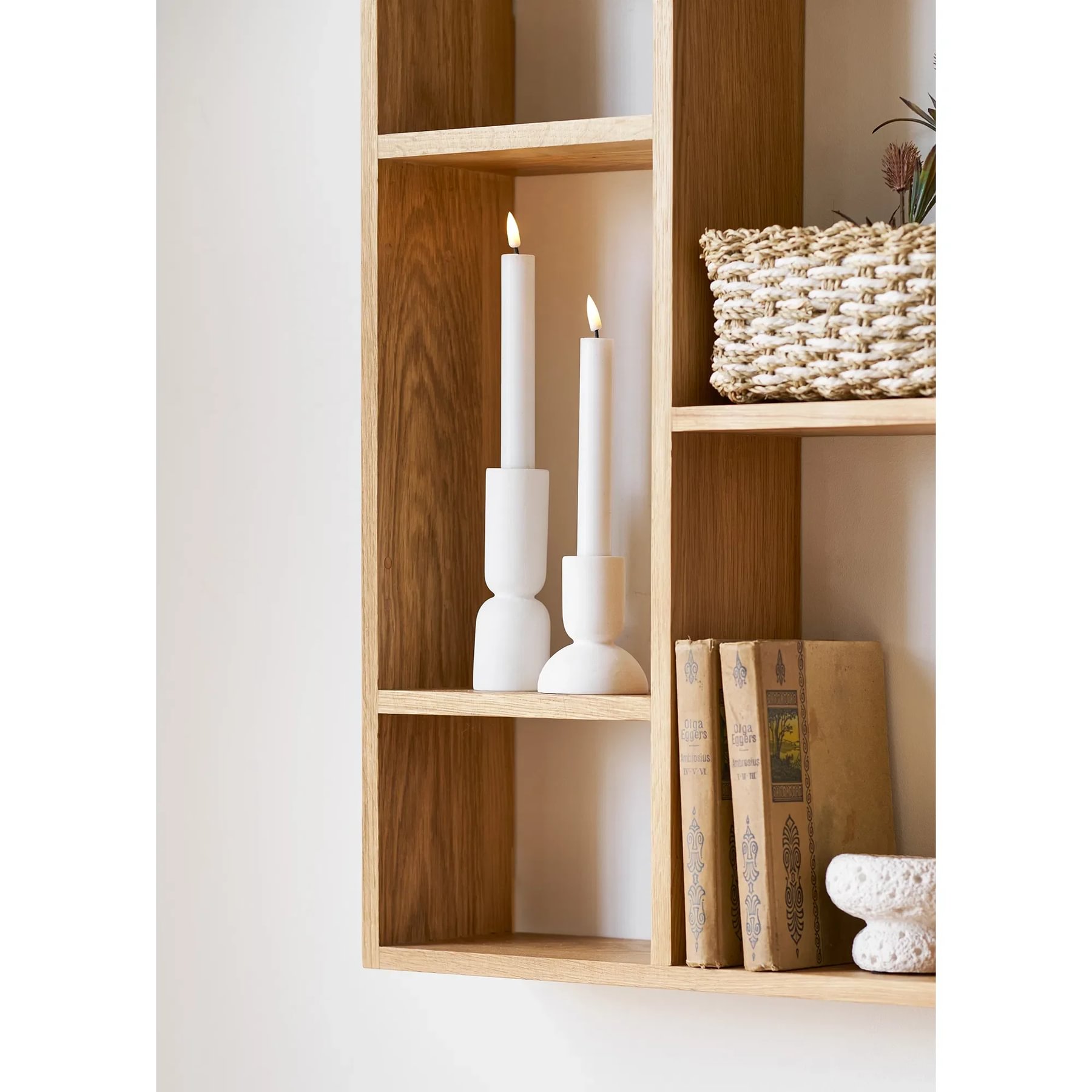 House Nordic kertajstaki hvítur lítill - Image 4