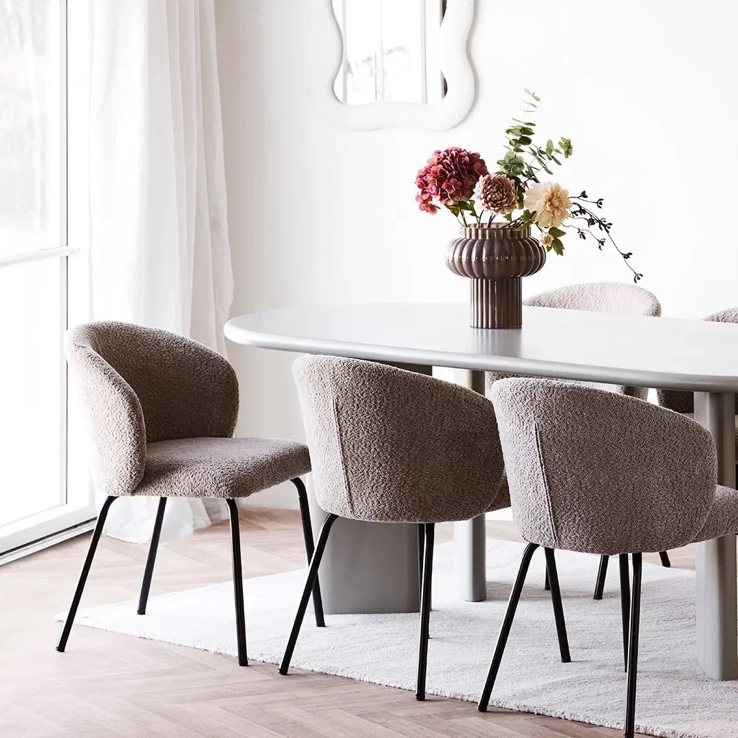 House Nordic blómavasi brúnn 27cm - Image 2