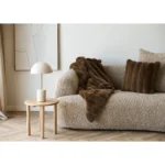 House Nordic Sheffield borðlampi marmari/beige - Image 3