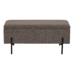 House Nordic Watford bekkur m/geymslu brúnn bouclé