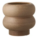 House Nordic blómapottur brúnn Ø19cm