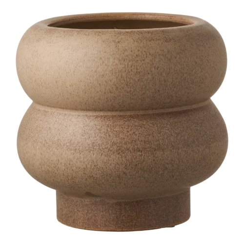 House Nordic blómapottur brúnn Ø19cm