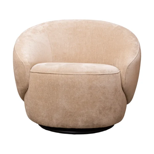 Everett hægindastóll á snúningi Judy beige