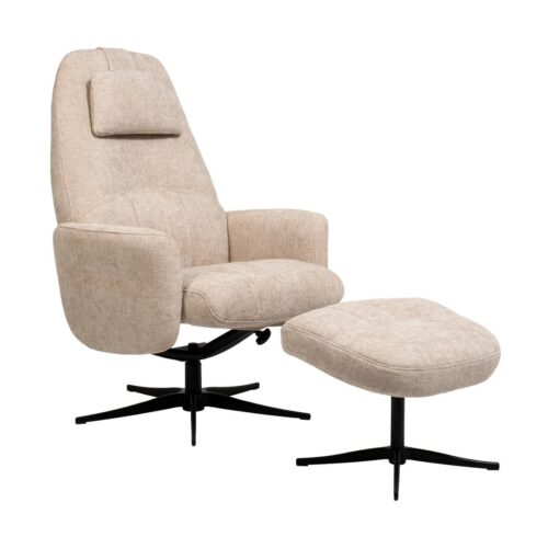 Albi hægindastóll m/skammel Breeze 110 Sand
