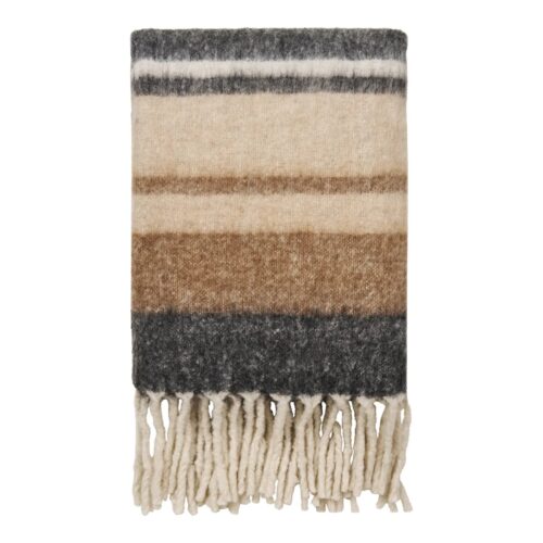 House Nordic Carmel teppi svart/brúnt 130x170cm