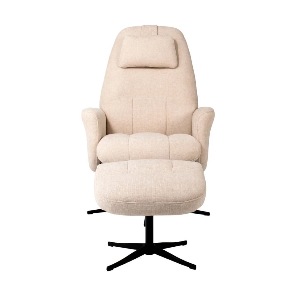 Albi hægindastóll m/skammel Breeze 120 beige - Image 6
