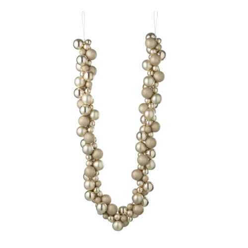 Jolipa lengja m/jólakúlum 160cm beige